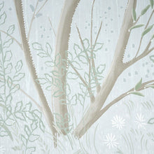 Load image into Gallery viewer, Schumacher Brindille Golden Accented Panel Set Wallpaper 5010923 / Mineral