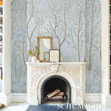 Load image into Gallery viewer, Schumacher Brindille Golden Accented Panel Set Wallpaper 5010923 / Mineral