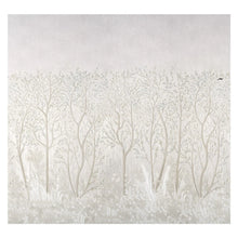 Load image into Gallery viewer, Schumacher Brindille Golden Accented Panel Set Wallpaper 5010924 / Alabaster