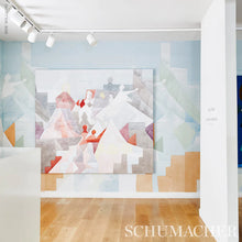 Load image into Gallery viewer, Schumacher Steps Panel Set Wallpaper 5011100 / Sky &amp; Saddle