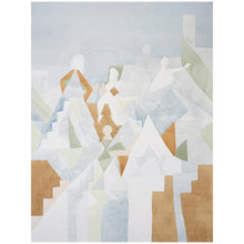 Load image into Gallery viewer, Schumacher Steps Panel Set Wallpaper 5011100 / Sky &amp; Saddle