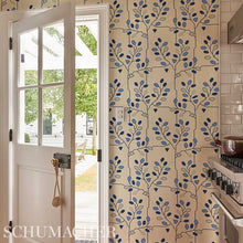 Load image into Gallery viewer, Schumacher Tumble Weed Wallpaper 5011420 / Delft Blue