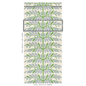Schumacher Thistle Wallpaper 5011430 / Ivory