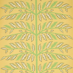 Schumacher Thistle Wallpaper 5011432 / Mustard