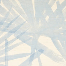 Load image into Gallery viewer, Schumacher Sunlit Palm Sisal Wallpaper 5012040 / Chambray