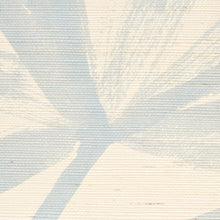 Load image into Gallery viewer, Schumacher Sunlit Palm Sisal Wallpaper 5012040 / Chambray