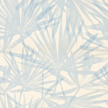 Load image into Gallery viewer, Schumacher Sunlit Palm Sisal Wallpaper 5012040 / Chambray