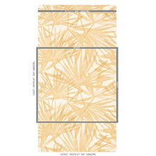 Load image into Gallery viewer, Schumacher Sunlit Palm Sisal Wallpaper 5012041 / Wheat