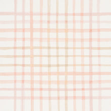 Load image into Gallery viewer, Schumacher Minerva Plaid Wallpaper 5012372 / Pink