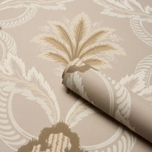Load image into Gallery viewer, Schumacher Front Waltz Wallpaper 5013153 / Taupe