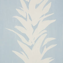 Load image into Gallery viewer, Schumacher White Lotus Wallpaper 5013664 / Soft Blue