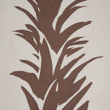 Load image into Gallery viewer, Schumacher White Lotus Wallpaper 5013665 / Cocoa