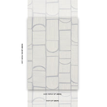 Load image into Gallery viewer, Schumacher Bloomsbury Wallpaper 5013684 / Cool Gray