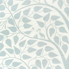 Load image into Gallery viewer, Schumacher Kayon Sisal Panel Wallpaper 5013720 / Soft Blue