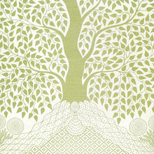 Load image into Gallery viewer, Schumacher Kayon Sisal Panel Wallpaper 5013721 / Soft Green