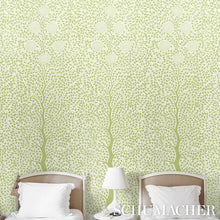 Load image into Gallery viewer, Schumacher Kayon Sisal Panel Wallpaper 5013721 / Soft Green