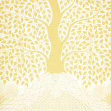 Load image into Gallery viewer, Schumacher Kayon Sisal Panel Wallpaper 5013722 / Soft Yellow