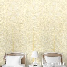 Load image into Gallery viewer, Schumacher Kayon Sisal Panel Wallpaper 5013722 / Soft Yellow