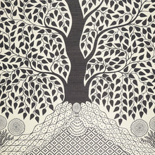Load image into Gallery viewer, Schumacher Kayon Sisal Panel Wallpaper 5013723 / Black