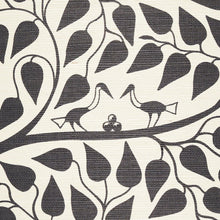 Load image into Gallery viewer, Schumacher Kayon Sisal Panel Wallpaper 5013723 / Black