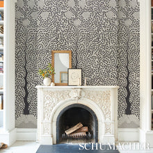 Load image into Gallery viewer, Schumacher Kayon Sisal Panel Wallpaper 5013723 / Black