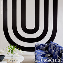Load image into Gallery viewer, Schumacher Virginia Panel A Wallpaper 5013780 / Black