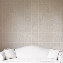 Load image into Gallery viewer, Schumacher Cyanotype Panel Wallpaper 5013971 / Natural