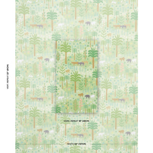 Schumacher Las Colinas Wallpaper 5013980 / Green