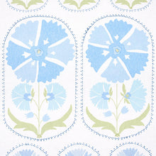 Load image into Gallery viewer, Schumacher Anjuna Floral Wallpaper 5014110 / Sky