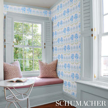 Load image into Gallery viewer, Schumacher Anjuna Floral Wallpaper 5014110 / Sky