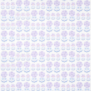 Schumacher Anjuna Floral Wallpaper 5014111 / Lilac