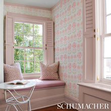 Load image into Gallery viewer, Schumacher Anjuna Floral Wallpaper 5014112 / Blush