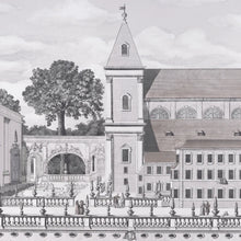 Load image into Gallery viewer, Schumacher Piazza Firenze Panel Set Wallpaper 5014301 / Grisaille