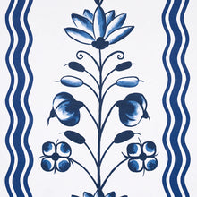 Load image into Gallery viewer, Schumacher Delft Waves Wallpaper 5014380 / Blue