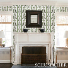 Load image into Gallery viewer, Schumacher Delft Waves Wallpaper 5014381 / Green