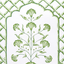 Load image into Gallery viewer, Schumacher Bamboo Trellis Panel A Wallpaper 5014390 / Green