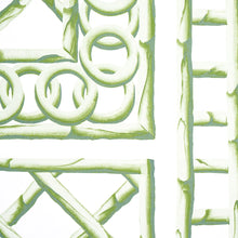 Load image into Gallery viewer, Schumacher Bamboo Trellis Panel A Wallpaper 5014390 / Green