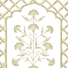Load image into Gallery viewer, Schumacher Bamboo Trellis Panel A Wallpaper 5014392 / Neutral