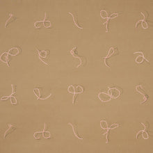 Load image into Gallery viewer, Schumacher Butcher String Wallpaper 5014471 / Red And White On Brown
