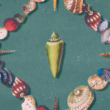 Load image into Gallery viewer, Schumacher Grotto Treillage Wallpaper 5014490 / Multi On Teal