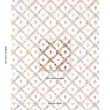 Load image into Gallery viewer, Schumacher Grotto Treillage Wallpaper 5014492 / Multi On Ivory