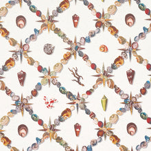 Load image into Gallery viewer, Schumacher Grotto Treillage Wallpaper 5014492 / Multi On Ivory
