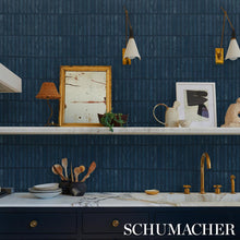 Load image into Gallery viewer, Schumacher Wabi-Sabi Wallpaper 5014592 / Dark Blue