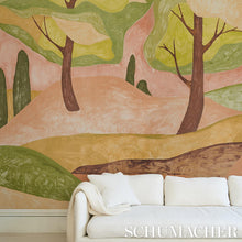 Load image into Gallery viewer, Schumacher Forest Hills Panel Set Wallpaper 5014651 / Sunset