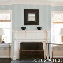 Load image into Gallery viewer, Schumacher Acanthus Stripe Wallpaper 5014770 / Ivory On Mineral