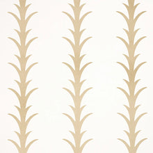 Load image into Gallery viewer, Schumacher Acanthus Stripe Wallpaper 5014772 / Gold On Ivory