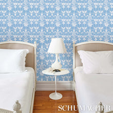 Load image into Gallery viewer, Schumacher Georgia Wildflowers Wallpaper 5014820 / Blue