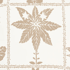 Schumacher Georgia Wildflowers Wallpaper 5014821 / Neutral