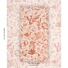 Load image into Gallery viewer, Schumacher Canopy Wallpaper 5014832 / Terracotta