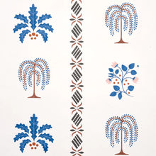 Load image into Gallery viewer, Schumacher Willard House Stencil Wallpaper 5014840 / Blue